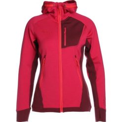 Kurtki sportowe damskie: Bergans CECILIE HOOD Kurtka z polaru bougai/illea/dk cherry/strawberry