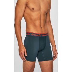 Reebok - Bokserki (2-pack). Szare bokserki męskie Reebok, s, bez wzorów, z elastanu. W wyprzedaży za 69,90 zł.
