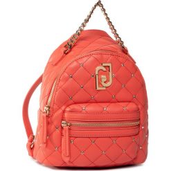 Plecak LIU JO - Xs Backpack AA0212 E0041 Poppy 71656. Pomarańczowe plecaki damskie Liu Jo, bez wzorów, ze skóry ekologicznej. Za 559,00 zł.