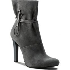 Botki BADURA - 7606-69 Szary. Szare botki damskie marki Badura, ze skóry. W wyprzedaży za 329,00 zł.