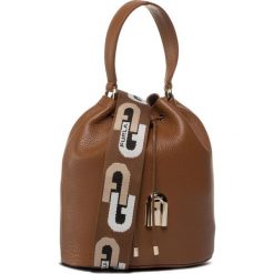 Torebka FURLA - Sleek 1057255 B BAIA W64 Cognac h. Pomarańczowe torebki klasyczne damskie Furla, z aplikacjami, ze skóry, zdobione, bez dodatków. Za 1439,00 zł.
