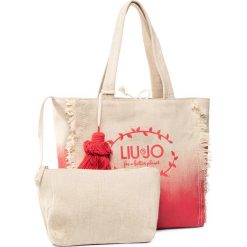 Torebka LIU JO - Eco L Tote NA0023 T5201 Feel Rouge 91757. Czerwone torebki klasyczne damskie Liu Jo, bez wzorów, z materiału, duże, bez dodatków. W wyprzedaży za 359,00 zł.