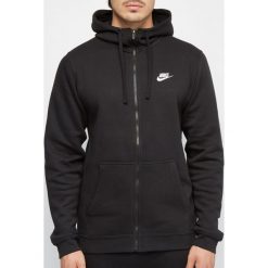 Bluza męska z kapturem NIKE czarne. Czarne bluzy męskie Nike, s, bez wzorów, z bawełny, z kapturem, bez rękawów, z kapturem. Za 219,90 zł.