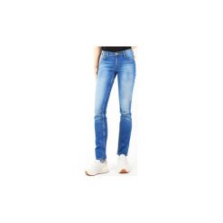 Jeansy slim fit Lee Jeansy Drew Real Black W24SCK81E. Niebieskie jeansy damskie Lee. Za 236,07 zł.