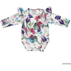 Body niemowlęce: Body z falbankami Tulips