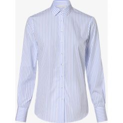 Eterna Comfort Fit - Bluzka damska – łatwa w prasowaniu, niebieski. Niebieskie bluzki damskie Eterna Comfort Fit, bez wzorów, klasyczne, z klasycznym kołnierzykiem, bez rękawów. Za 349,95 zł.