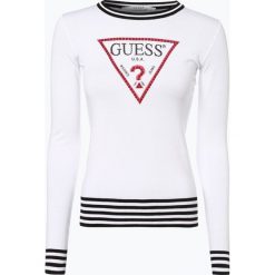 Swetry klasyczne damskie: Guess Jeans – Sweter damski, czarny