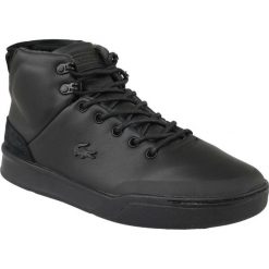 Lacoste Explorateur Classic CAM002702H 46,5 Czarne. Czarne buty sportowe męskie Lacoste, ze skóry, bez zapięcia, lacoste explorateur. W wyprzedaży za 439,60 zł.