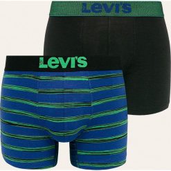 Levi's - Bokserki (2-pack). Niebieskie bokserki męskie Levi's®, bez wzorów, z elastanu. W wyprzedaży za 69,90 zł.