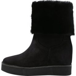 Buty zimowe damskie: MA&LO Śniegowce softy nero