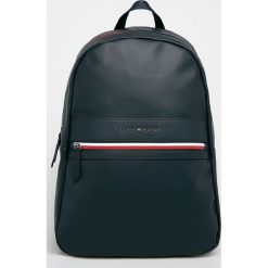 Tommy Hilfiger - Plecak. Niebieskie plecaki męskie TOMMY HILFIGER, bez wzorów, ze skóry ekologicznej. Za 539,90 zł.