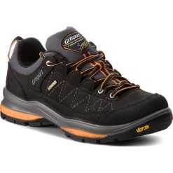Trekkingi GRISPORT - 12501N64G Nero. Czarne trapery męskie Grisport, ze skóry, bez zapięcia. W wyprzedaży za 349,00 zł.