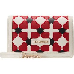 Torebki klasyczne damskie: Love Moschino VALENTINES CROSSBODY SQUARE Torba na ramię fantasy colour