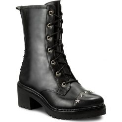 Botki MICHAEL KORS - Cody Boot 40F7CDMB9L Black. Czarne botki damskie na obcasie Michael Kors, z materiału. W wyprzedaży za 699,00 zł.