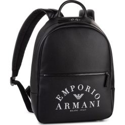 Plecak EMPORIO ARMANI - Y4O165 YFE5J 83896 Black. Czarne torby męskie skórzane Emporio Armani, bez wzorów, ze skóry ekologicznej, sportowe. Za 1029,00 zł.