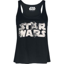 Topy damskie: Star Wars Episode 8 – The Last Jedi – Logo Top damski czarny