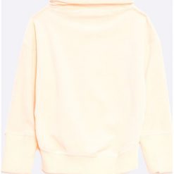 Reebok - Bluza dziecięca 110-172 cm. Różowe bluzy dziewczęce Reebok, bez wzorów, z bawełny, bez rękawów, z kapturem. W wyprzedaży za 89,90 zł.