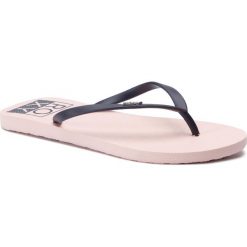 Japonki ROXY - ARJL100683 Ltp. Czarne klapki damskie Roxy, bez wzorów, z tworzywa sztucznego, bez obcasa. Za 69,00 zł.