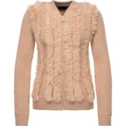 Sweter Liu Jo C69061 MA06J. Pomarańczowe swetry damskie Liu Jo, l, bez wzorów, klasyczne, bez rękawów, bez kaptura. W wyprzedaży za 439,00 zł.