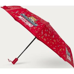 Moschino - Parasol. Czerwone parasole MOSCHINO, bez wzorów. Za 369,90 zł.
