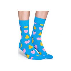 Skarpetki Happy Socks FRU01-6000. Szare skarpetki męskie marki Happy Socks, z bawełny. Za 24,43 zł.