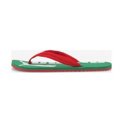 Puma Epic Flip v2 Japonki Zielony Czerwony. Czerwone klapki męskie Puma, w paski, z materiału. Za 85,95 zł.