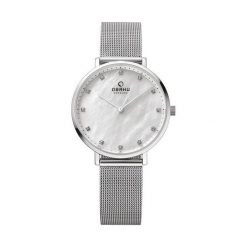 Obaku V186LXCWMC - Kupuj tylko oryginalne produkty w autoryzowanym sklepie. Szare zegarki damskie marki Obaku. Za 504,00 zł.