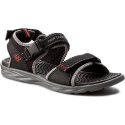 Sandały NEW BALANCE - M2067BGR Czarny. Czarne klapki męskie New Balance, bez wzorów, ze skóry ekologicznej. W wyprzedaży za 119,00 zł.