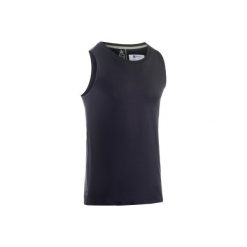 Koszulka 500 Gym. Szare t-shirty dziewczęce DOMYOS. W wyprzedaży za 14,99 zł.