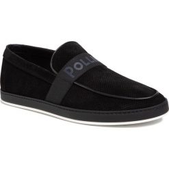 Półbuty POLLINI - SB10182G0AUJ0000 Crosta Nero. Czarne półbuty męskie Pollini, na co dzień, bez wzorów, ze skóry, klasyczne, bez zapięcia. W wyprzedaży za 709,00 zł.