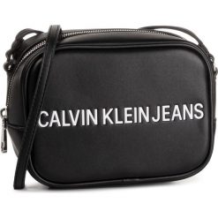 Torebka CALVIN KLEIN JEANS - Sculpted Camera Bag K60K605791 BDS. Czarne listonoszki damskie Calvin Klein Jeans, bez wzorów, z jeansu, bez dodatków. W wyprzedaży za 189,00 zł.