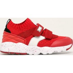 Primigi - Buty dziecięce. Niebieskie trampki chłopięce Primigi, bez wzorów, ze skóry, sportowe, bez zapięcia. Za 229,90 zł.