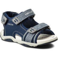 Sandały męskie skórzane: Sandały GEOX – B Sand.Agasim B. D B821AD 05015 C0661 S Navy/Grey