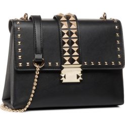 Torebka DEEZEE - RX3058 Black. Czarne torebki klasyczne damskie DeeZee, bez wzorów, ze skóry ekologicznej, eleganckie, bez dodatków. Za 99,99 zł.
