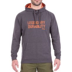 Bejsbolówki męskie: Bluza w kolorze ciemnoszarym