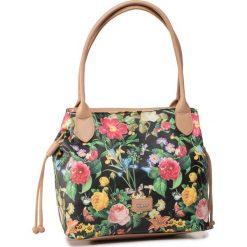 Torebka GABOR - 8422.117 Flower B. Czarne torebki klasyczne damskie Gabor, bez wzorów, ze skóry ekologicznej, klasyczne, bez dodatków. Za 299,00 zł.