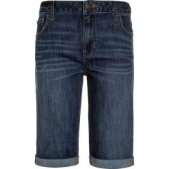 GAP Szorty jeansowe dark indigo. Niebieskie spodenki chłopięce marki GAP, z elastanu. Za 129,00 zł.