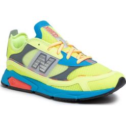 Sneakersy NEW BALANCE - MSXRCHNQ Kolorowy Żółty. Żółte sneakersy męskie New Balance, bez zapięcia. Za 399,00 zł.