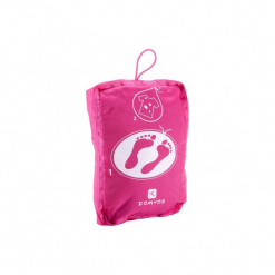 Torba fitness PTWO. Czerwone torebki klasyczne damskie DOMYOS, z materiału. Za 19,99 zł.