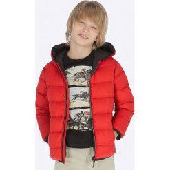 Mayoral - Kurtka dziecięca 128-172 cm. Niebieskie kurtki chłopięce Mayoral, bez wzorów, z poliesteru, krótkie, z kapturem. Za 231,90 zł.