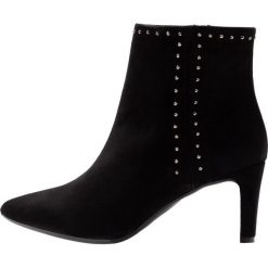 Unisa KANETO Ankle boot black. Czarne botki damskie skórzane marki Unisa. Za 649,00 zł.