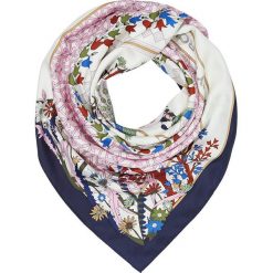 Chusty damskie: Tory Burch MEADOW FOLLY SQUARE Chusta lotus pink