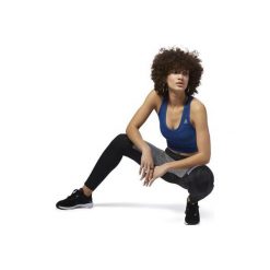 LEGGINSY REEBOK MÉLANGE (L). Legginsy sportowe damskie Reebok, m, bez wzorów, ze skóry, na fitness i siłownię. Za 179,99 zł.