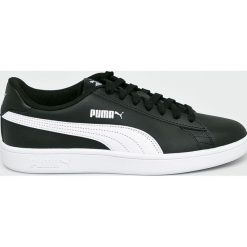 Puma - Buty Smash v2. Czarne sneakersy męskie Puma, na sznurówki. W wyprzedaży za 159,90 zł.