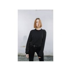 DOTS LONGSLEEVE WMNS. Czarne bluzki damskie marki The Hive, m, bez wzorów, prążkowane, klasyczne, ze stójką, bez rękawów. Za 139,00 zł.