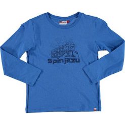 T-shirty chłopięce z długim rękawem: Koszulka „Thomas” w kolorze niebieskim