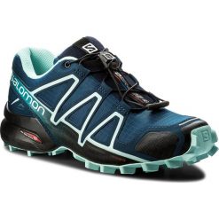 Buty SALOMON - Speedcross 4 W 402431 20 V0 Poseidon/Eggshell Blue/Black. Niebieskie buty sportowe damskie Salomon, bez wzorów, z tkaniny, sportowe, do biegania, salomon speedcross. Za 549,00 zł.