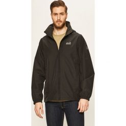 Jack Wolfskin - Kurtka. Zielone płaszcze męskie Jack Wolfskin, s, bez wzorów, z poliesteru, z kapturem. Za 459,90 zł.