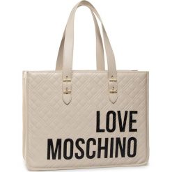 Torebka LOVE MOSCHINO - JC4209PP0AKA110A Avorio. Brązowe torebki klasyczne damskie Love Moschino, bez wzorów, ze skóry ekologicznej, klasyczne, bez dodatków. W wyprzedaży za 659,00 zł.