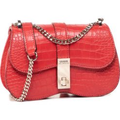 Torebka GUESS - Asher Mini HWCG74 77780 RED. Czerwone torebki klasyczne damskie Guess, z aplikacjami, ze skóry ekologicznej, wizytowe, bez dodatków. Za 459,00 zł.